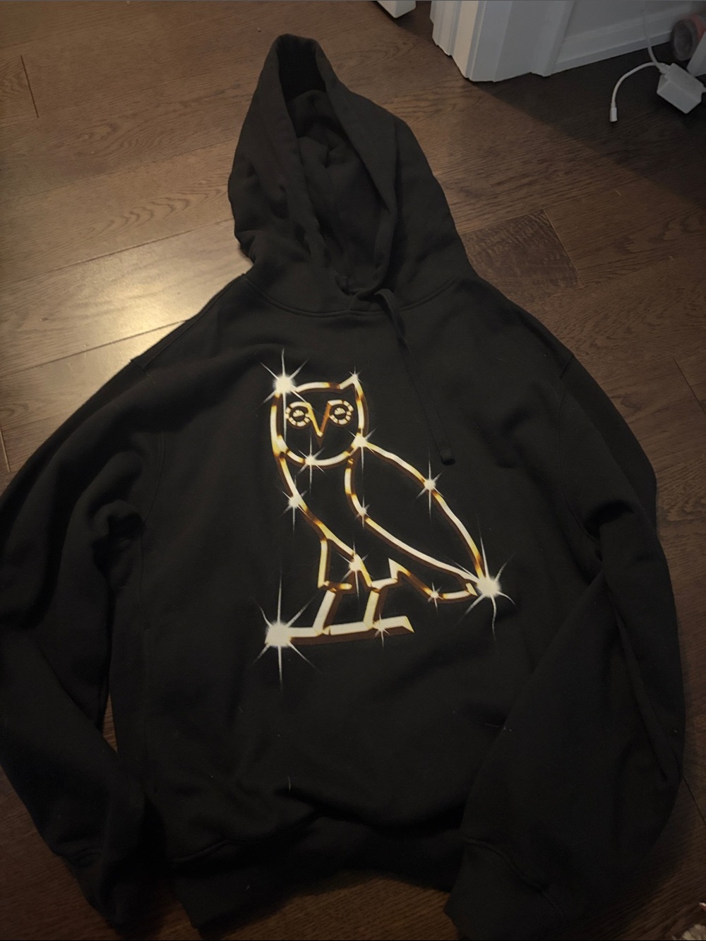 OVO Bling Hoodie Black